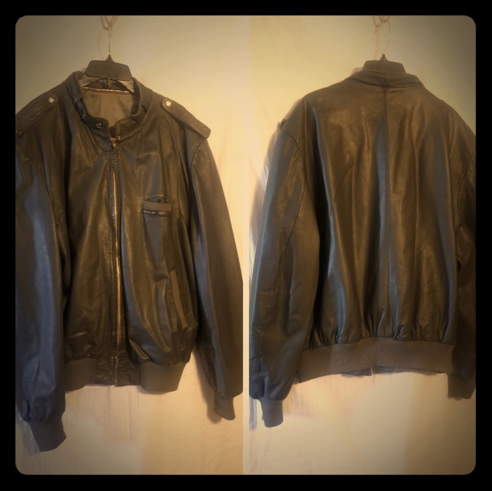 Blank Leather jacket